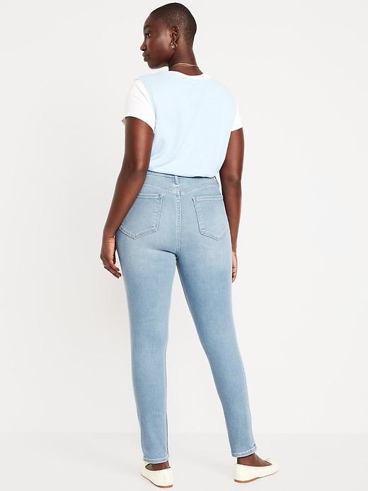 Extra High-Waisted Rockstar 360° Stretch Super-Skinny Jeans Product Image