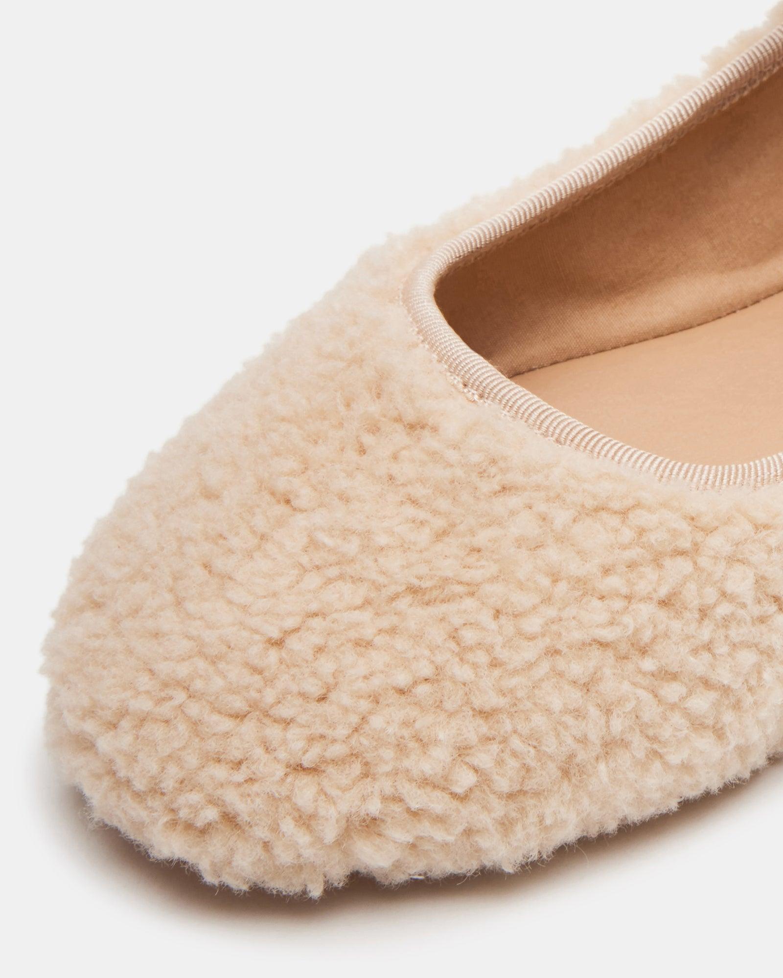 VINETTA FAUX SHEARLING NATURAL Product Image