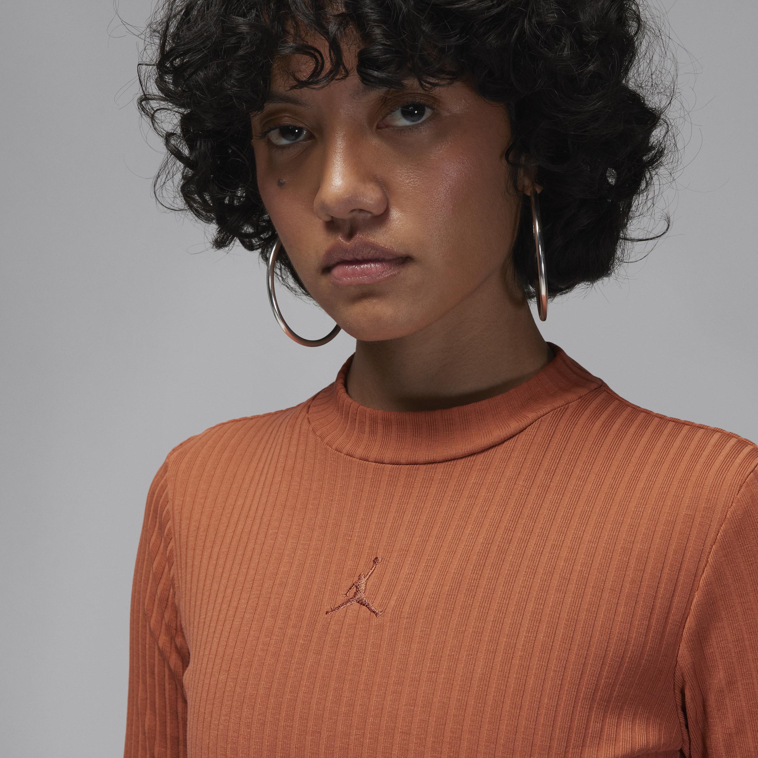 Women's Jordan Long-Sleeve Knit Top Product Image