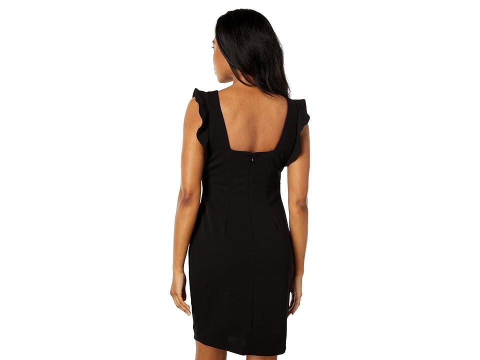 Calvin Klein Ruffle Sleeve Dress Women's Dress Product Image