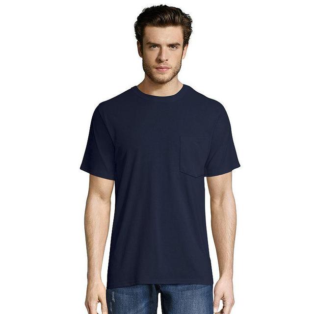 Mens Hanes Workwear 2-pack Pocket Tee Product Image