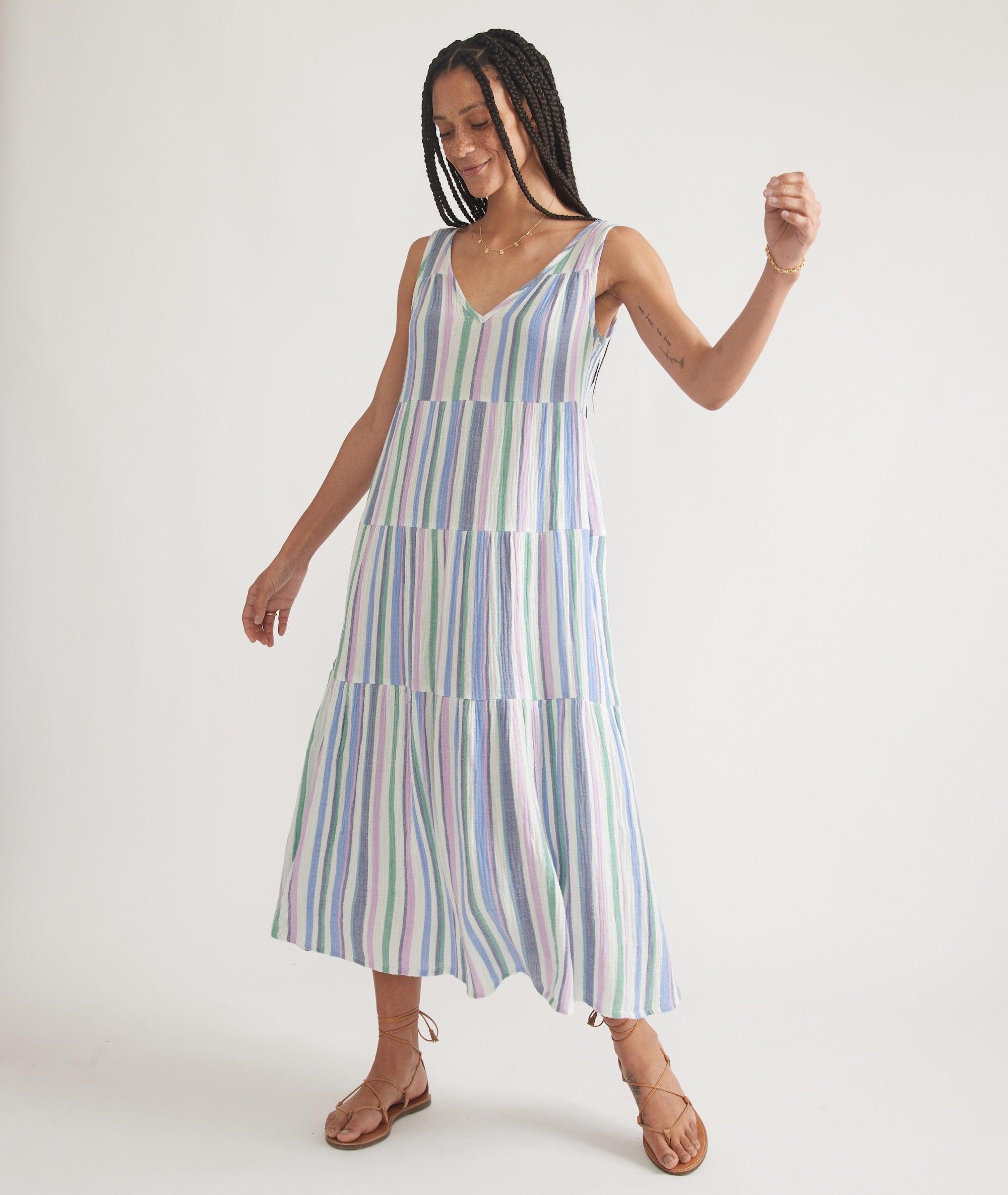 Corinne Double Cloth Maxi Dress Product Image