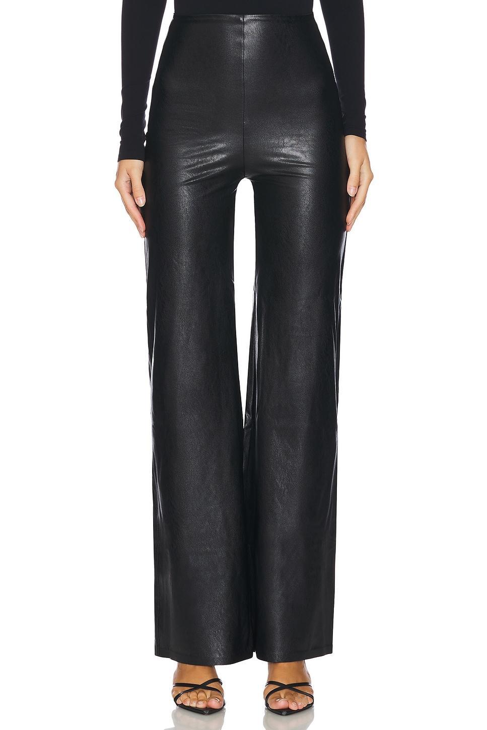 Faux Leather Wide Leg Pant Commando Product Image