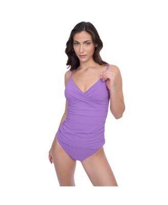 Women's Devine Surplice Tankini Swim Top Product Image