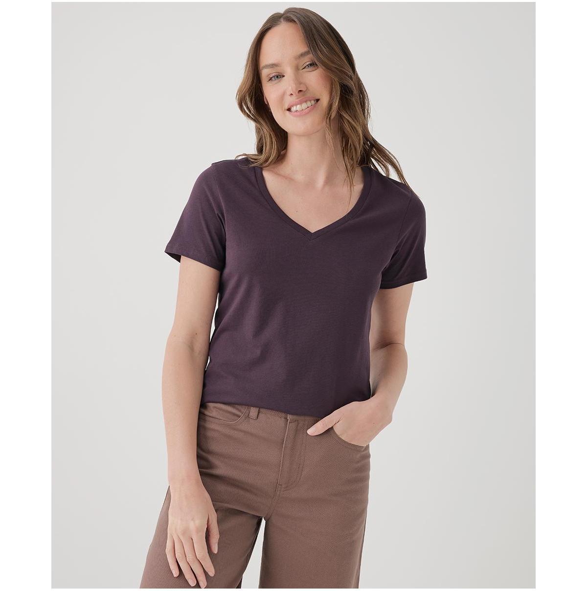 Womens Softspun V-Neck Tee XS product image