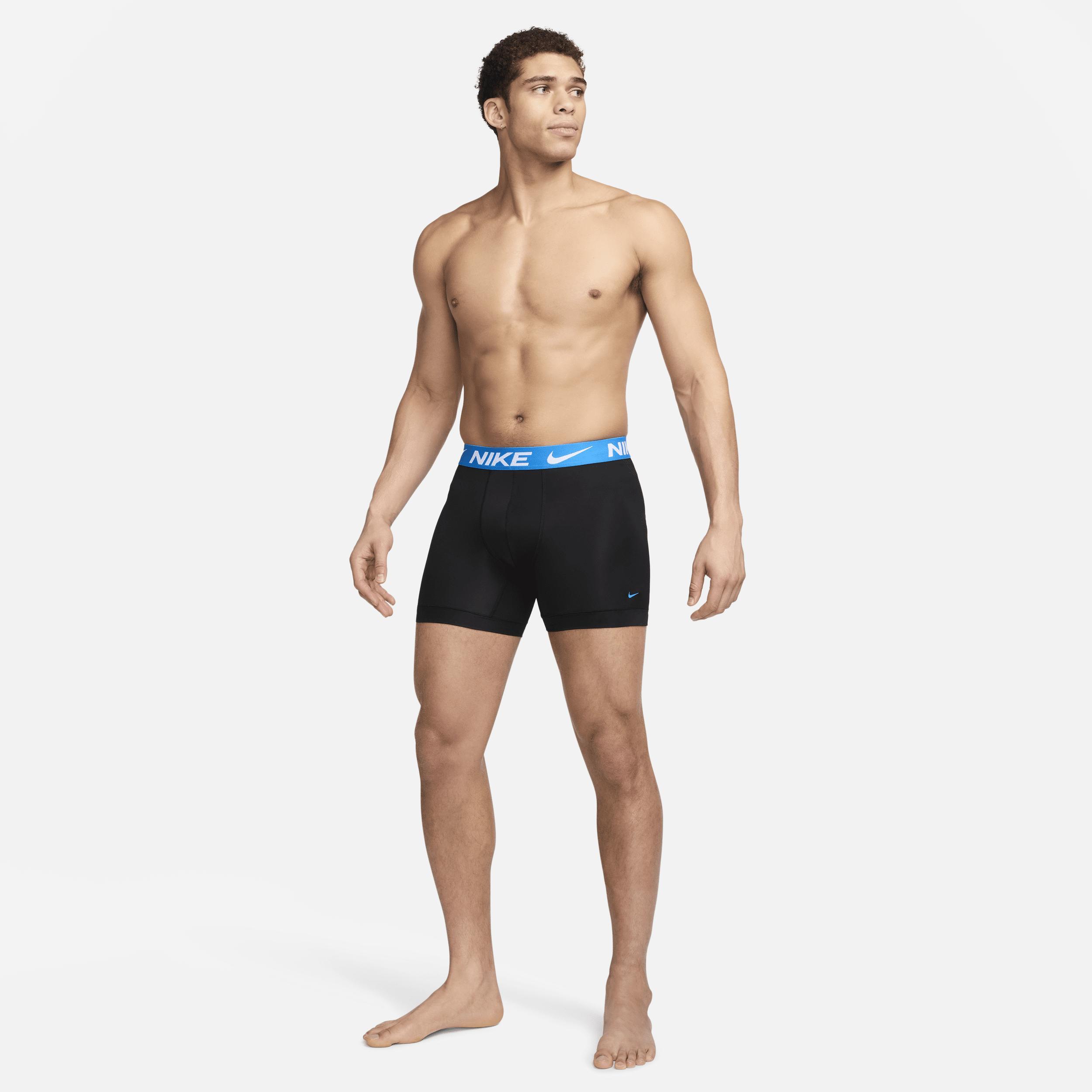 Nike Mens Dri-FIT Essential Micro Boxer Briefs (3-Pack) Product Image