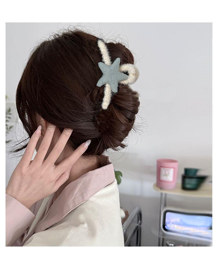 Star Felt Hair Claw Clip Product Image