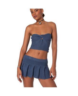 Women's Kiera Twist Front Knit Tube Top Product Image