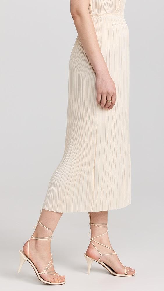 Vince Pleated Straight Pull On Skirt | Shopbop Product Image