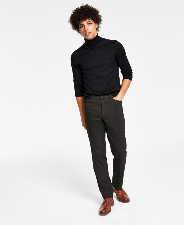 Tommy Hilfiger Mens Th Flex Modern Fit Four-Pocket Twill Pants Product Image