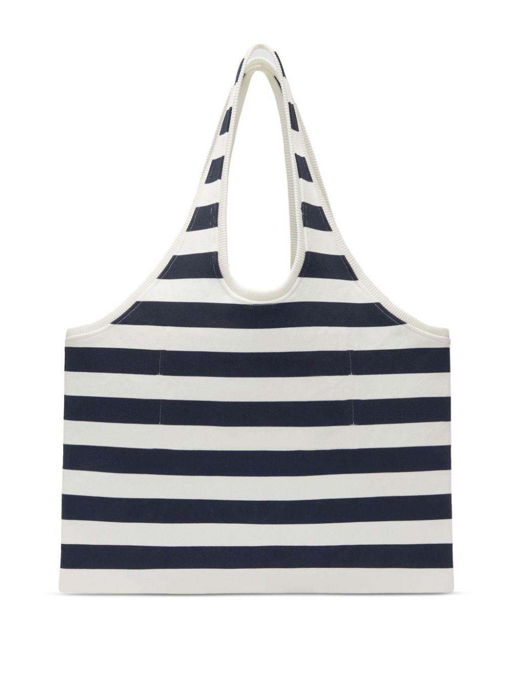 JACQUEMUS Le Tote Logo-print Bag In Blue Product Image