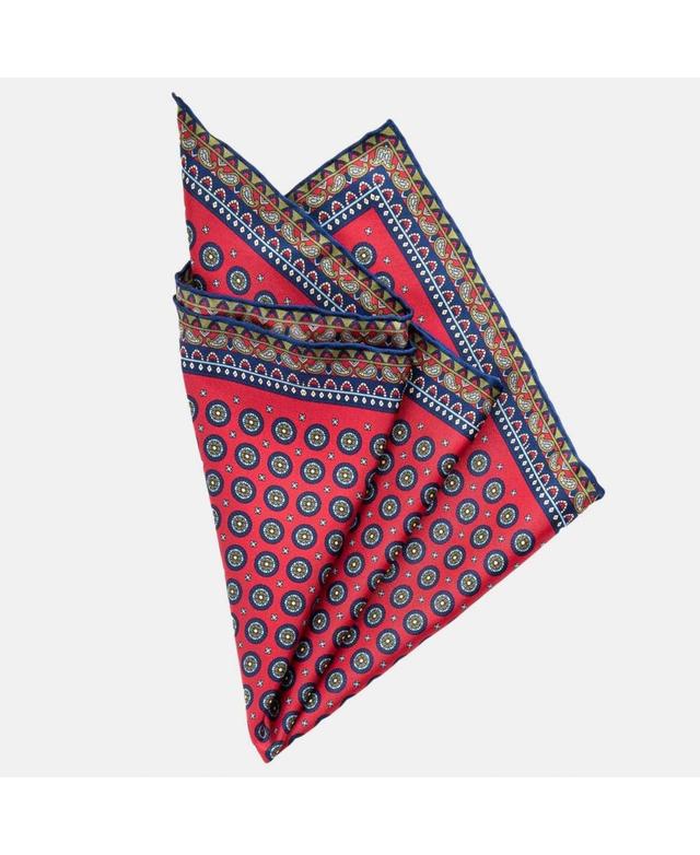 Elizabetta Mens Imola - Large Silk Pocket Square for Men Product Image