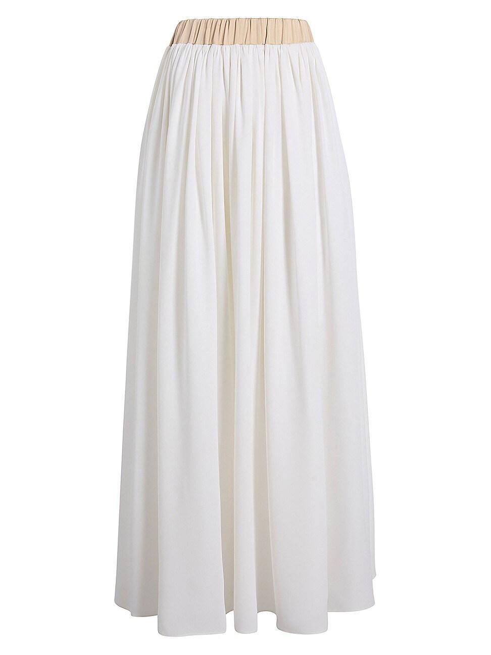 Womens Dalia Silk Dirndl Skirt Product Image