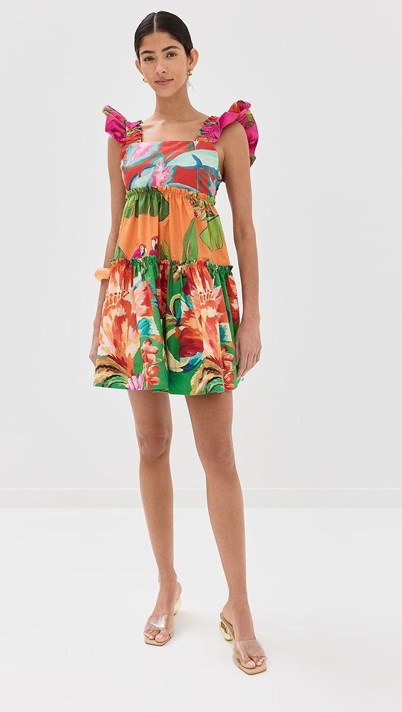 FARM Rio Foliage Mix Mini Dress | Shopbop Product Image