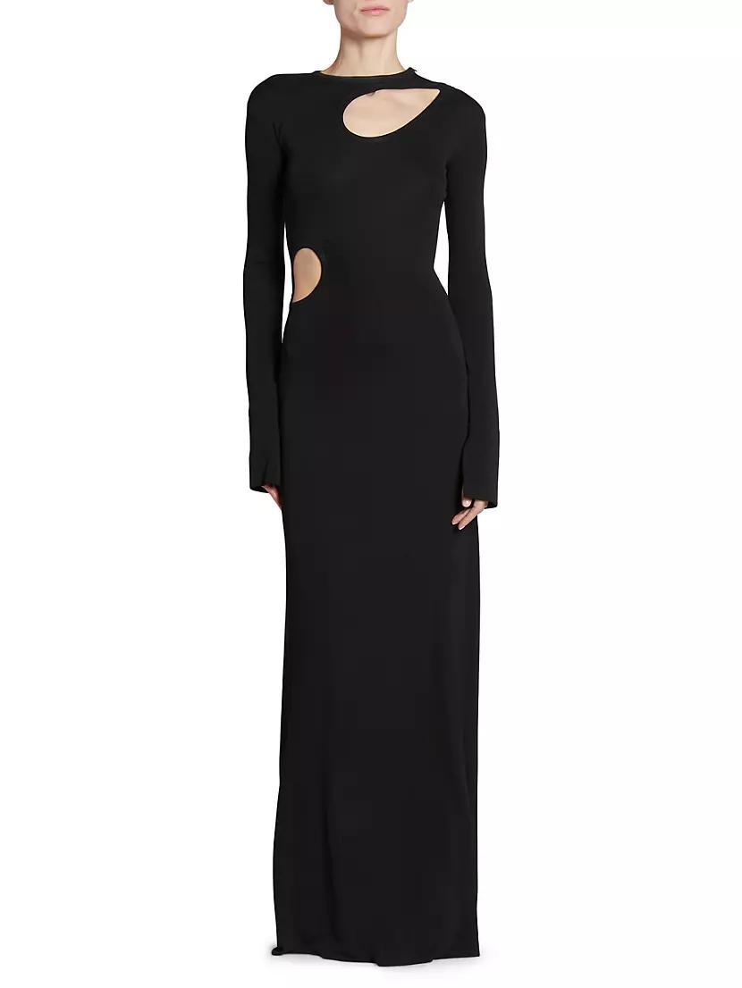 Jersey Cut-Out Maxi Dress Product Image