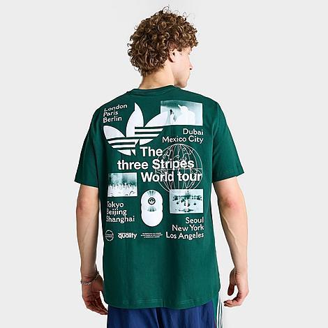 Adidas Mens Originals World Tour Graphic T-Shirt Product Image