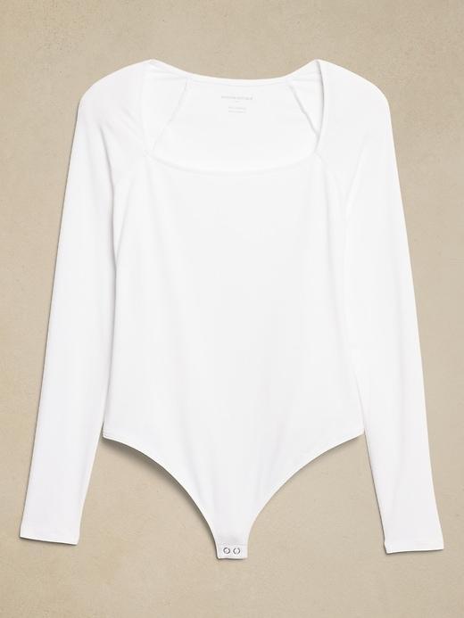 Soft Stretch Square-Neck Bodysuit Product Image