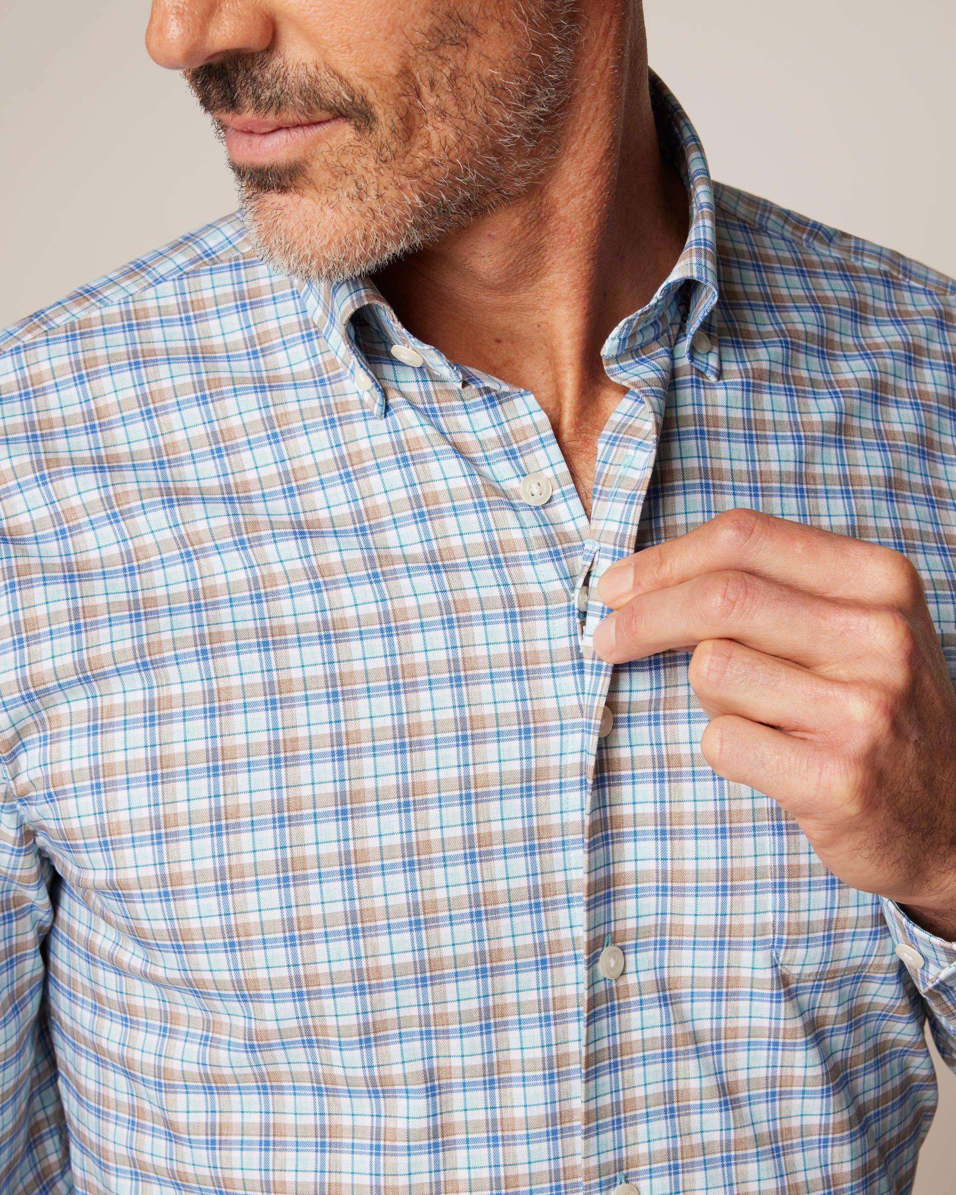 johnnie-O Mordecai Performance Button Up Shirt Product Image