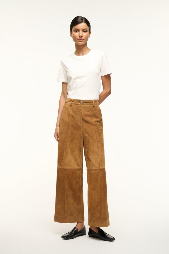 MASONRY PANT | TAN SUEDE Product Image