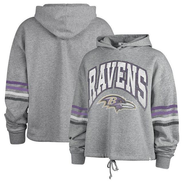 Womens 47 Gray Baltimore Ravens Upland Bennett Pullover Hoodie Product Image