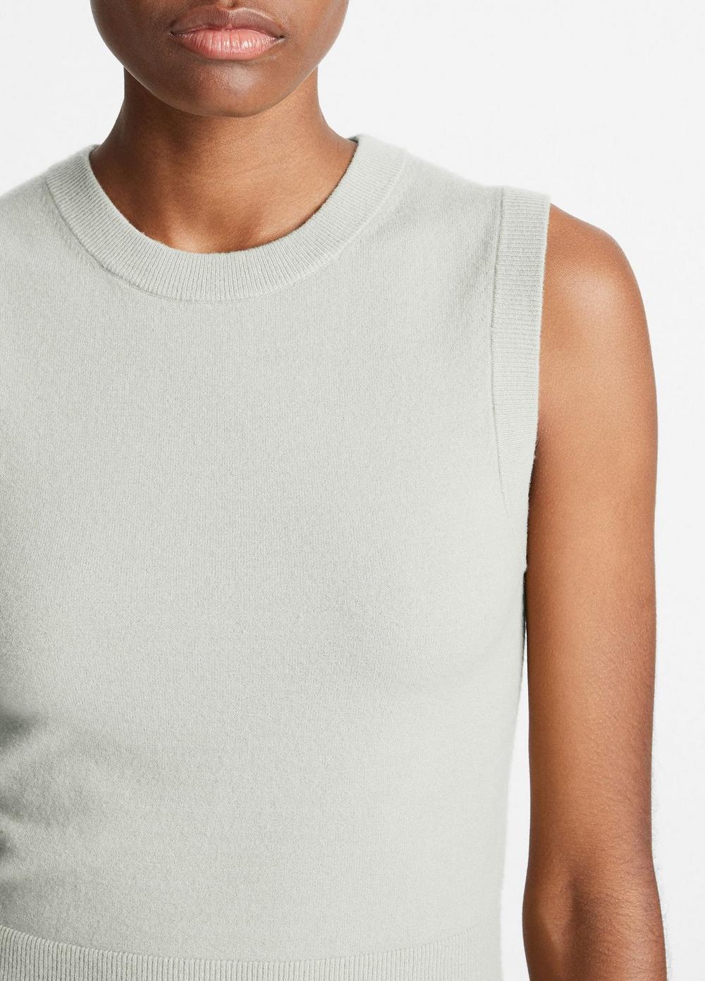 Wool-Blend Crew Neck Shell Product Image