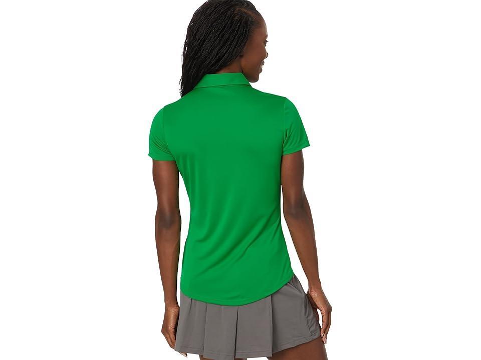 adidas Golf Performance Solid Short Sleeve Golf Polo Shirt Women's Clothing Product Image