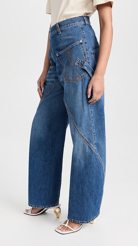 JW Anderson Twisted Workwear Jeans | Shopbop Product Image