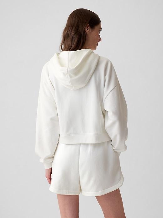 Vintage Soft Cropped Hoodie Product Image