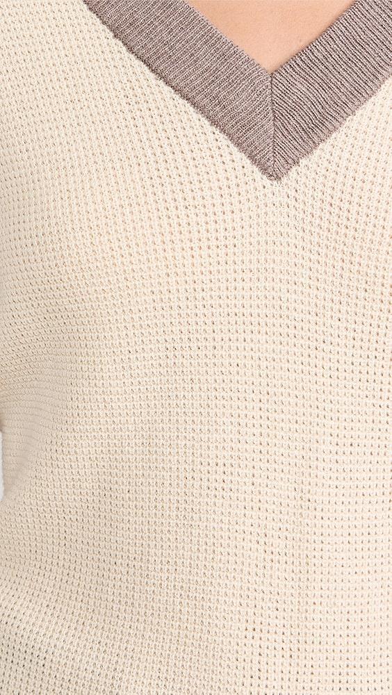 Faherty Throwback V-Neck Sweater | Shopbop Product Image