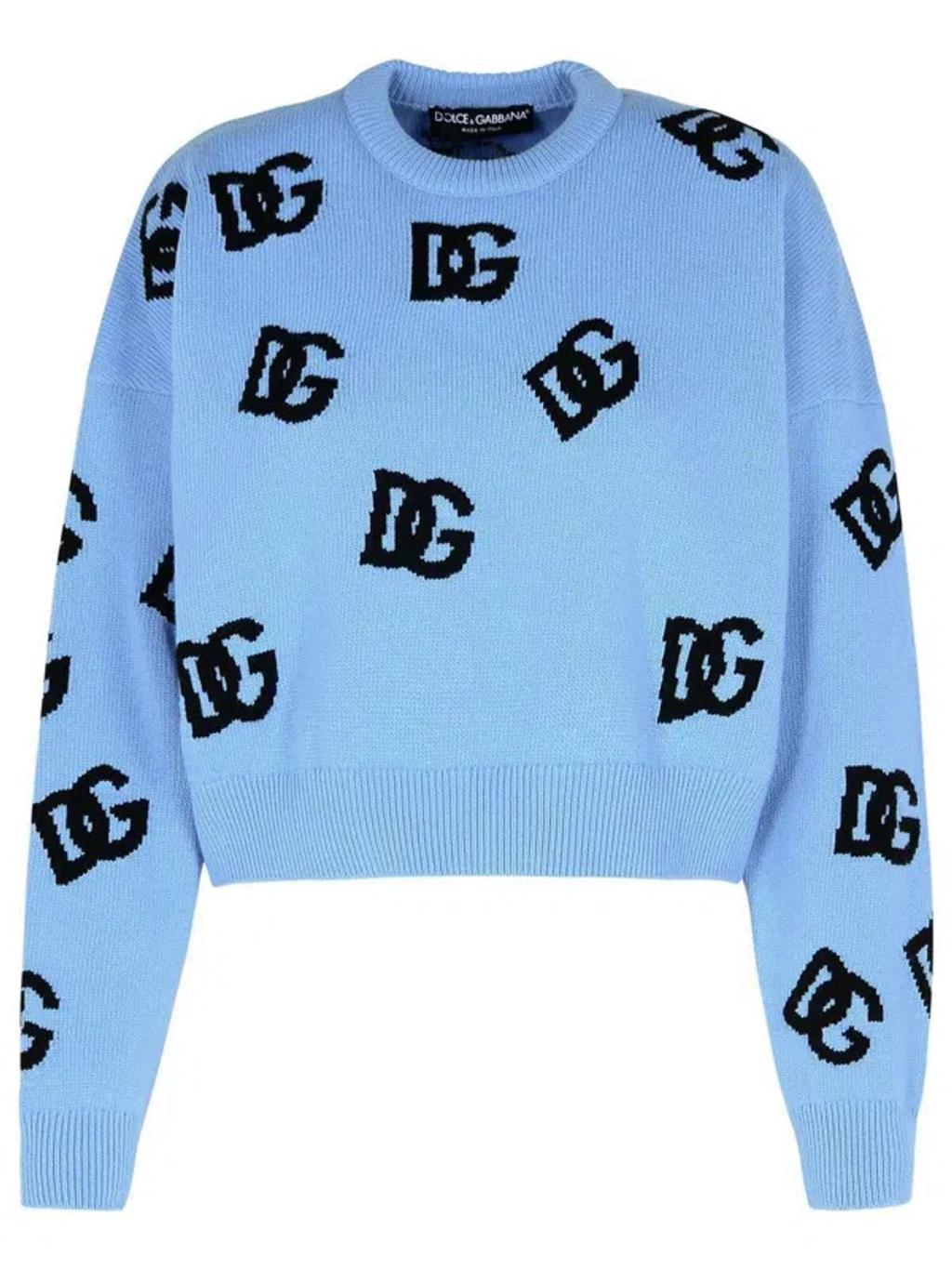 DOLCE & GABBANA Sweaters In Blue product image