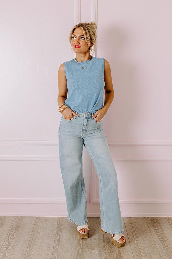 The Elliot High Waist Wide Leg Jean Product Image