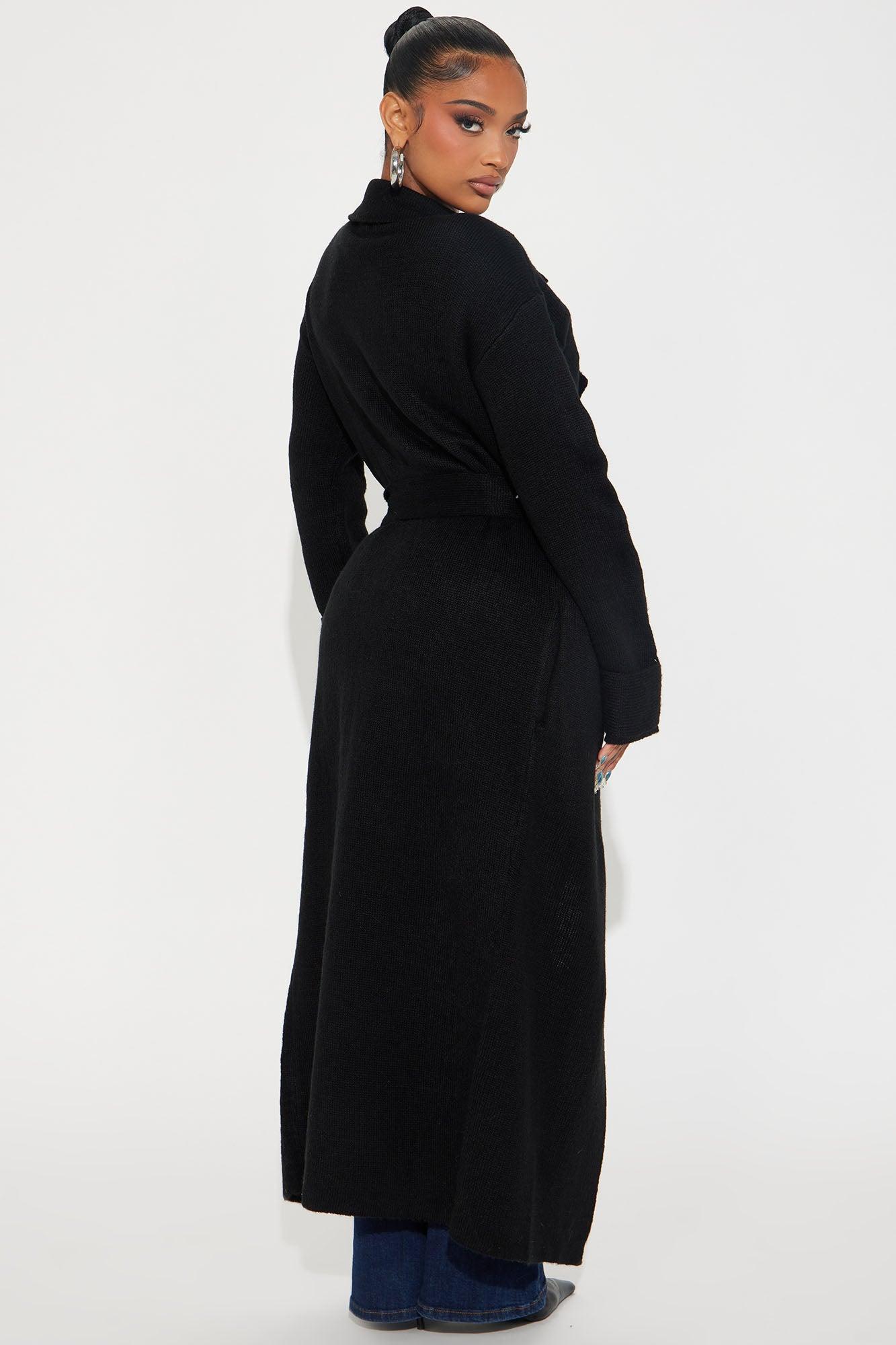 Underneath It All Cardigan - Black Product Image