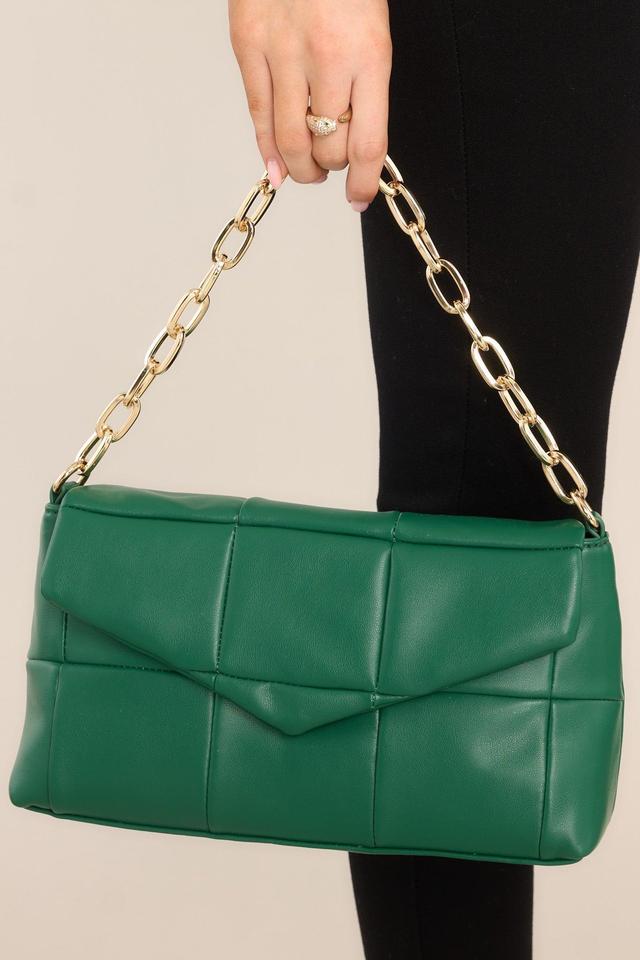 Captivatingly Chic Green Bag Product Image