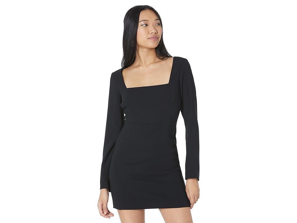 MANGO Sky Dress (Black) Women's Clothing Product Image