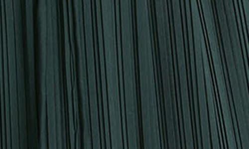 Pleated Midi Dress In Marine Pine Product Image