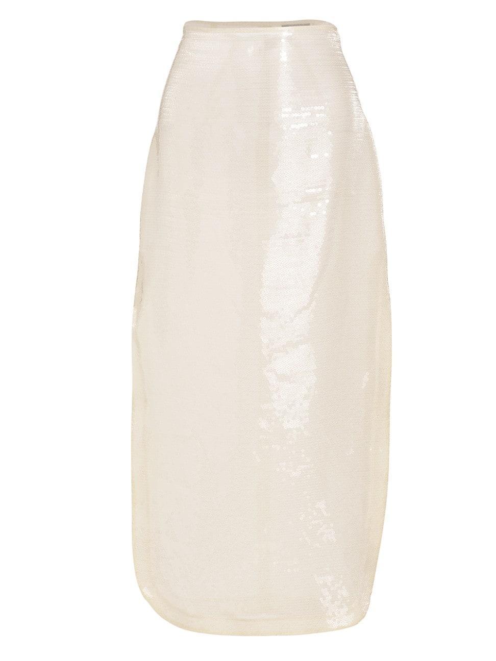 Womens Sequined Midi-Skirt product image