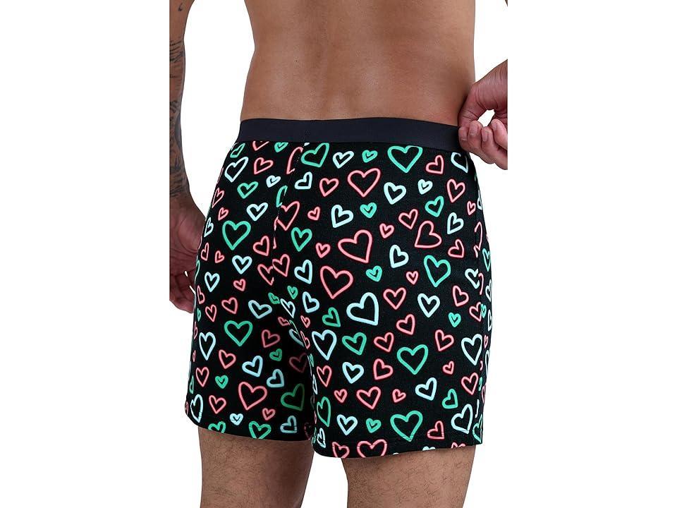 MeUndies Boxer (Electric Hearts) Men's Underwear Product Image