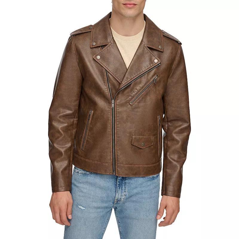 levis Water Resistant Faux Leather Moto Jacket Product Image