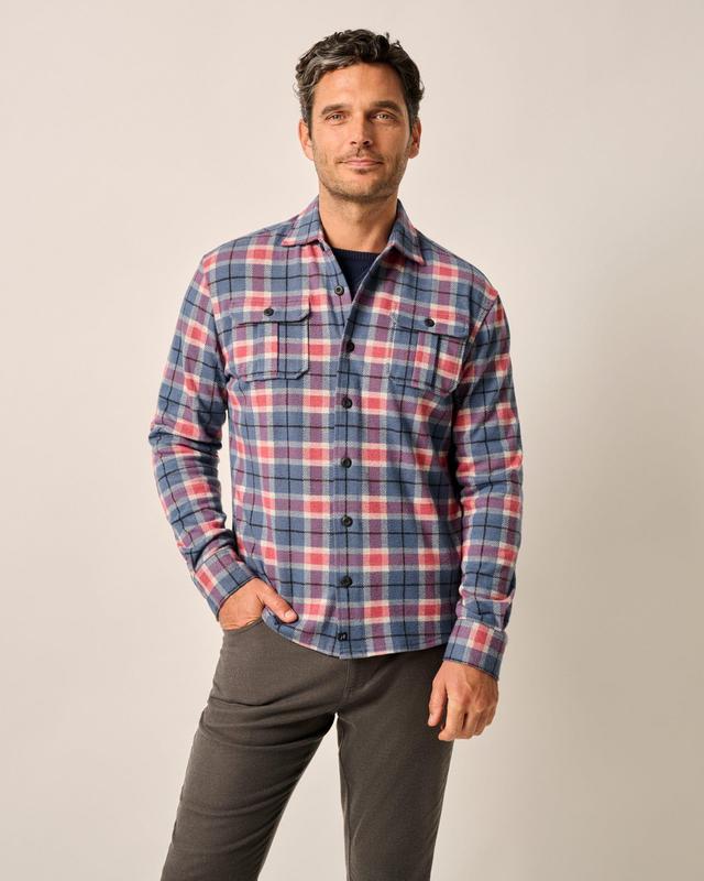 Kaden Stretch Flannel Lodge Shirt Male Product Image