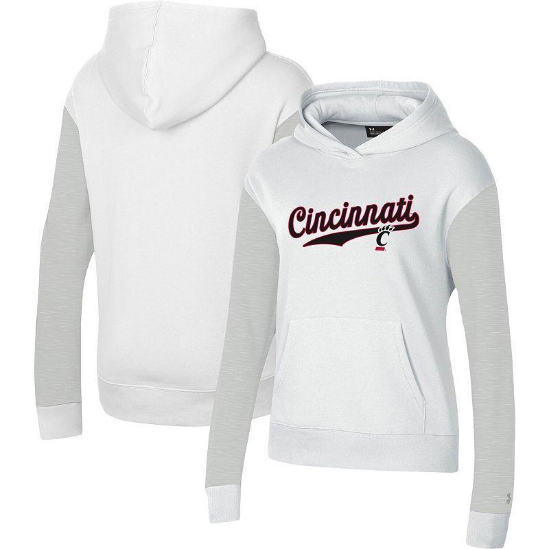 Womens Under Armour Cincinnati Bearcats All Day Pullover Hoodie Product Image