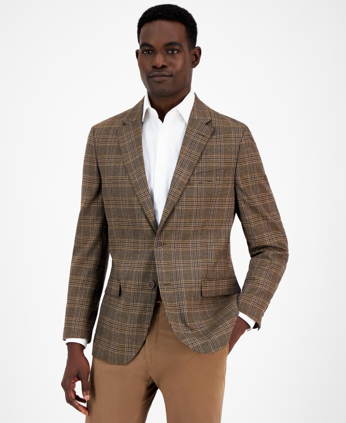 Nautica Mens Modern-Fit Pattern Sport Coat Product Image