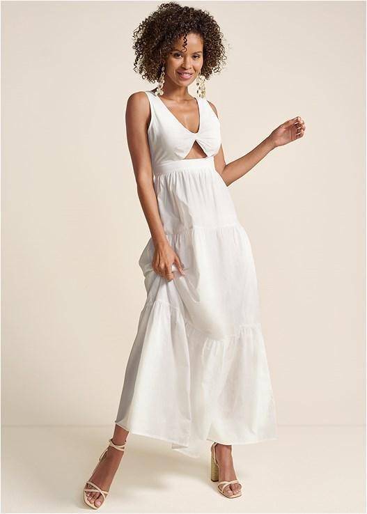 Twist Front Maxi Dress Product Image