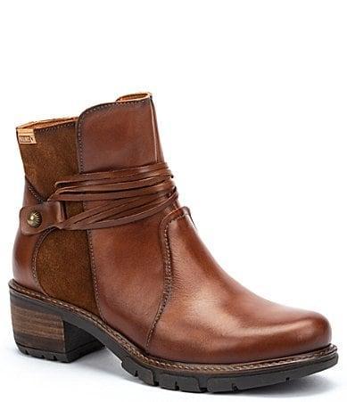 Pikolinos San Sebastian Leather Ankle Boots Product Image