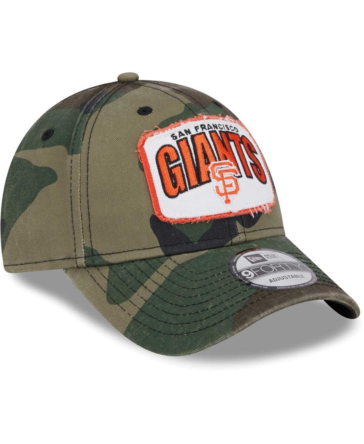 Mens New Era Camo San Francisco Giants Gameday 9FORTY Adjustable Hat Product Image