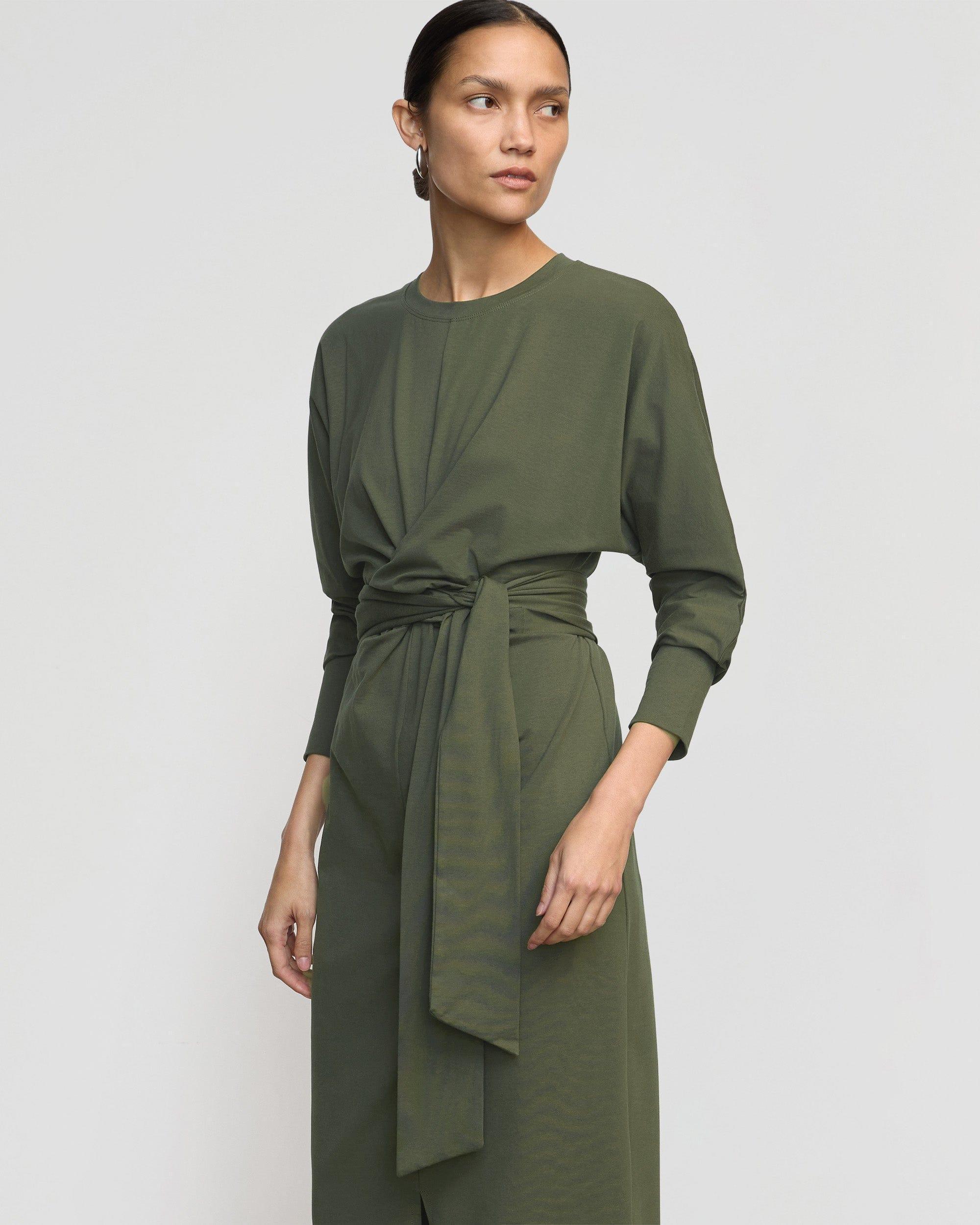 Wei Tie-Front Organic Cotton Dress Product Image