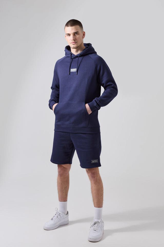 Tall Man Active Gym Training Hoodie & Short Set | boohooMAN USA Product Image