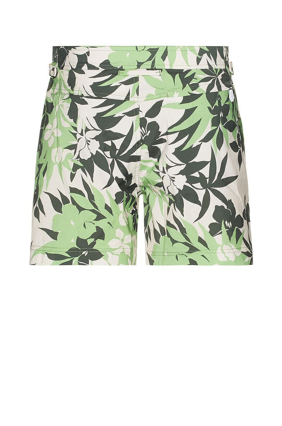 TOM FORD Tropical Swim Short Blue. (also in 46, 48). Product Image