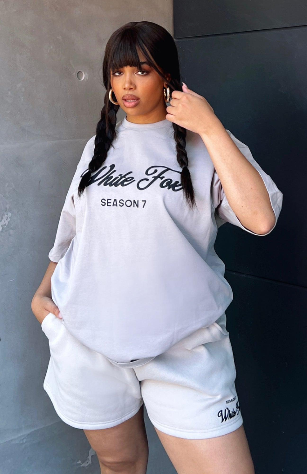 Season 7 Oversized Tee Overcast Product Image