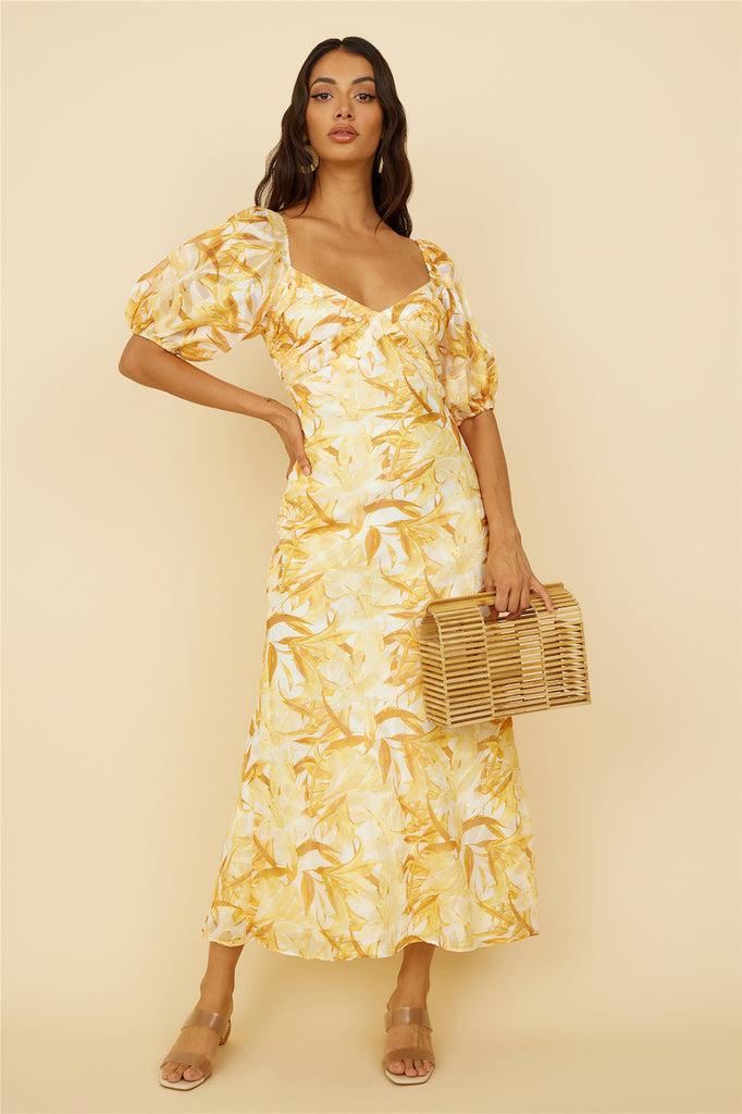 Spontaneous Maxi Dress Yellow product image