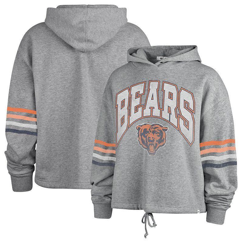 Womens 47 Gray Chicago Bears Upland Bennett Pullover Hoodie Product Image